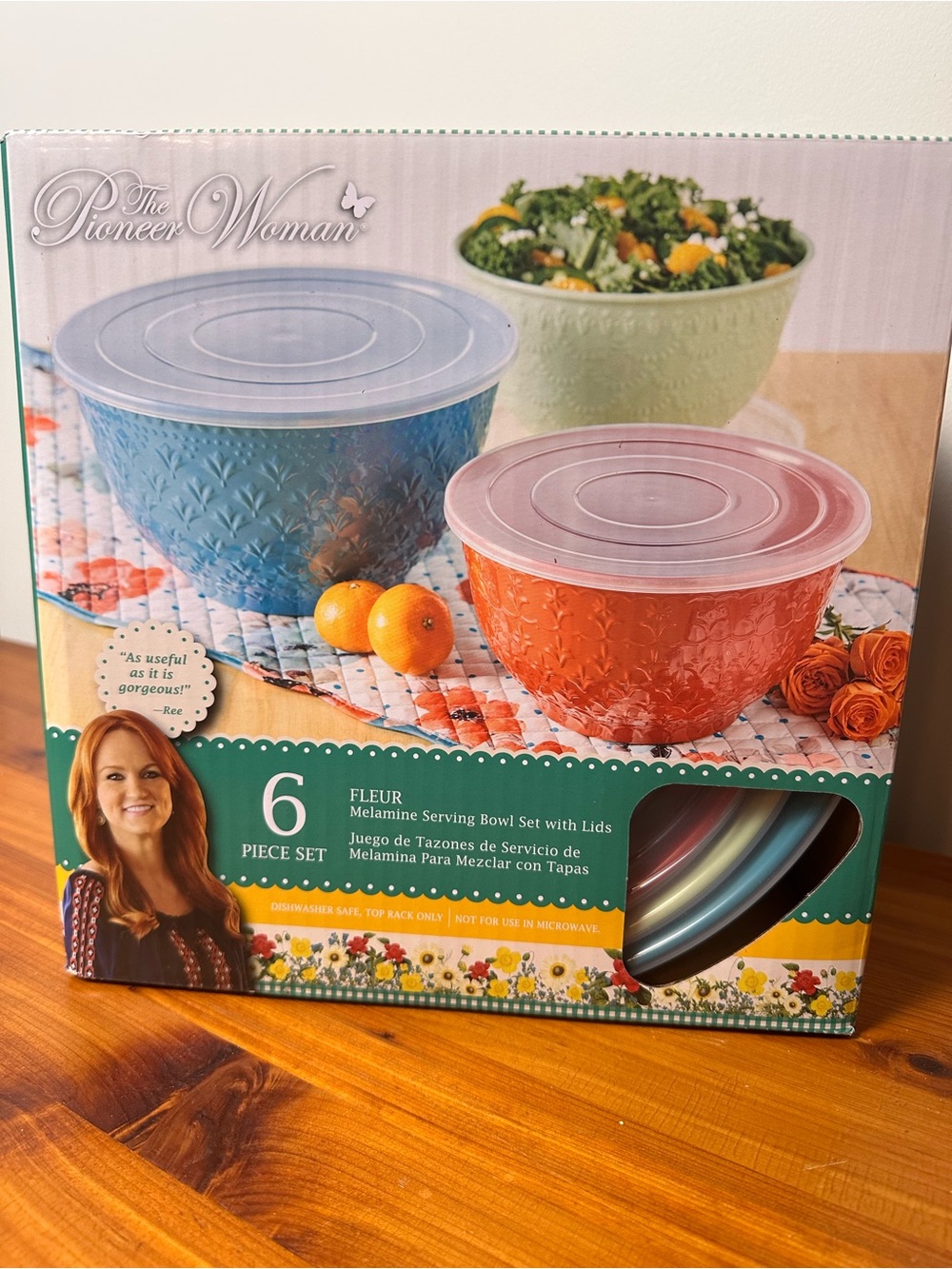 The Pioneer Woman FLEUR 6 pc Set - Discontinued